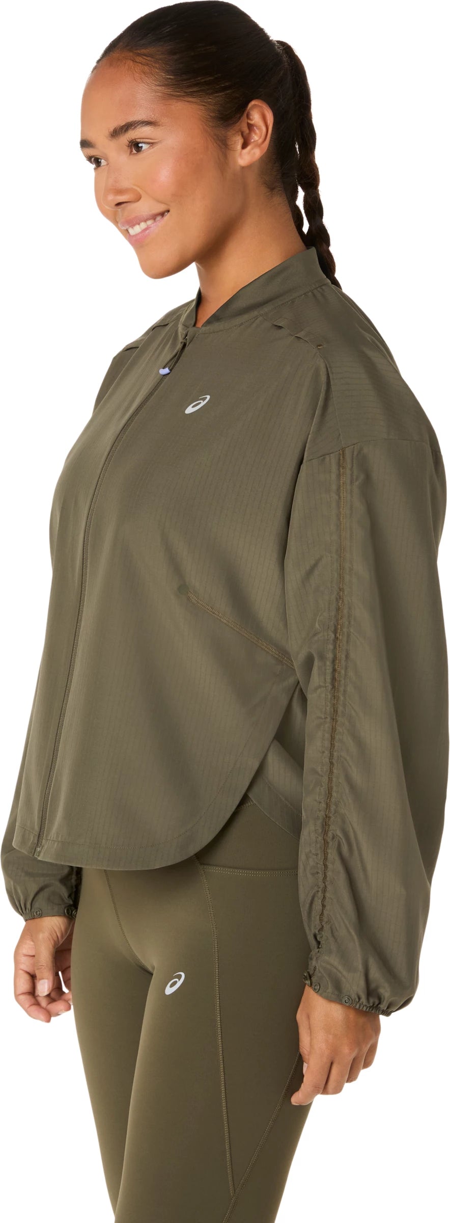 Asics Women's Nagino Run Adjustable Jacket-3
