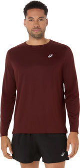 Asics Men's Silver Long Sleeve Top-1