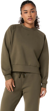 Asics Women's Nagino Refined Texture Sweat Top-1