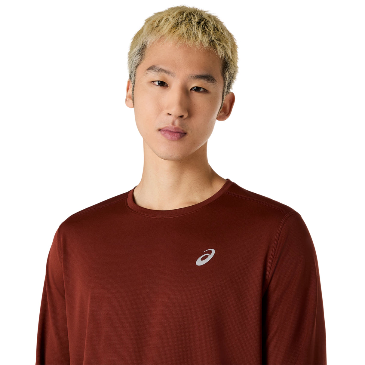 Asics Men's Silver Long Sleeve Top-4