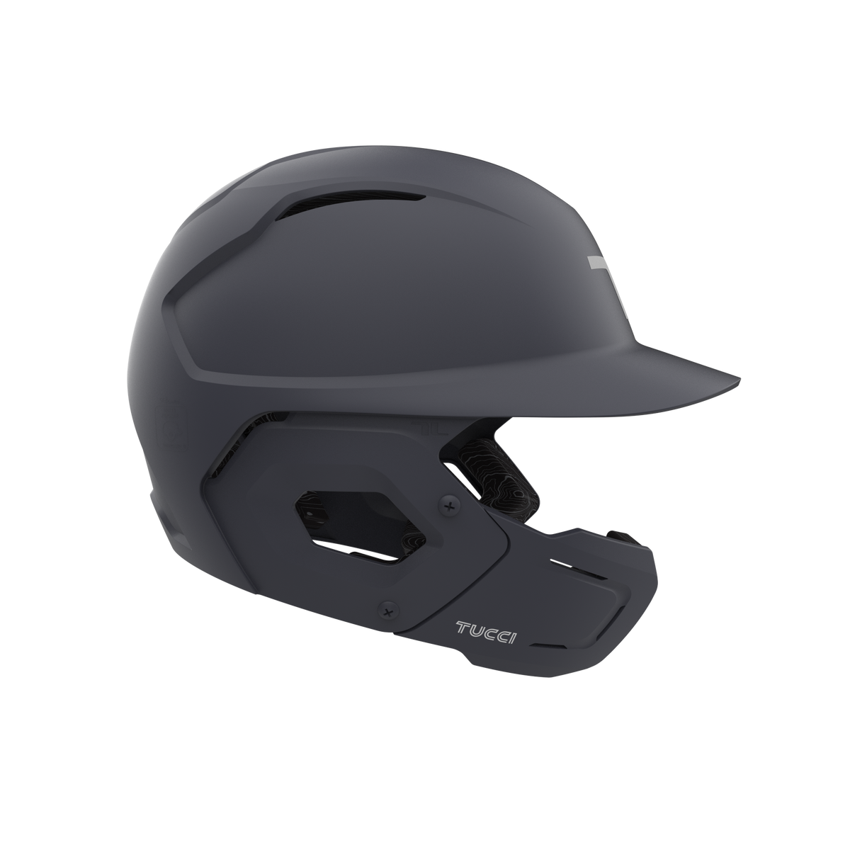 Tucci Potenza Baseball Batting Helmet With Jaw Guard-49