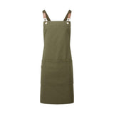 Artisan Collection by Reprime Clip & Clasp Cross-Back Bib Apron-4