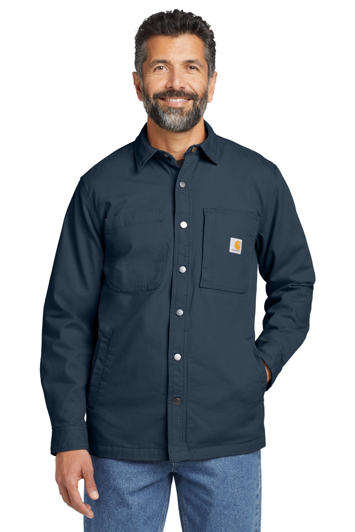 Carhartt Men's   Rugged Flex   Fleece-Lined Shirt Jac CT105532
