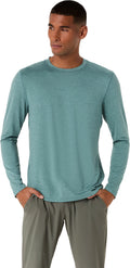 Asics Men's Refined Texture Long Sleeve Top-1