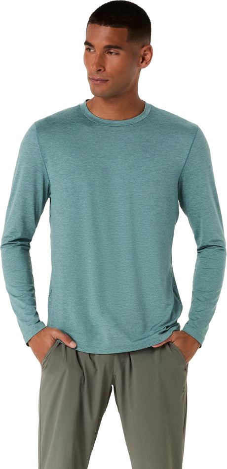 Asics Men's Refined Texture Long Sleeve Top-1