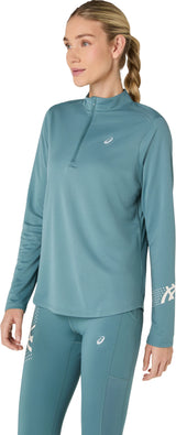 Asics Women's Icon 1/2 Zip Long Sleeve Top-3