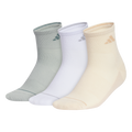 adidas Women's All Day Training 3-Pack Quarter Sock Unisex Accessories Socks