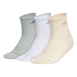 adidas Women's All Day Training 3-Pack Quarter Sock Unisex Accessories Socks