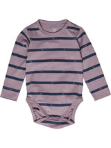 hummel Youth Mini Stripy Bee Bodysuit Long Sleeve-1