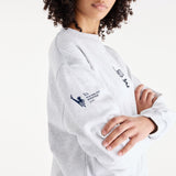 New Balance Women's NYC Marathon Athletics French Terry Graphic Crew-4