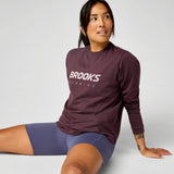 Brooks Women's Graphic Long Sleeve Top-3