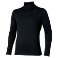 Mizuno Men's Tech Thermal Charge Batting Half Zip Long Sleeve Top-1