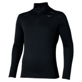 Mizuno Men's Tech Thermal Charge Batting Half Zip Long Sleeve Top-1