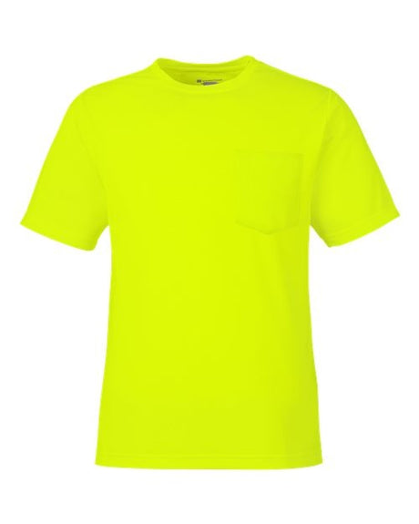 Harriton Men's Charge Snag and Soil Protect T-Shirt-1