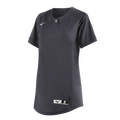 Mizuno Women's NXT 1-Button Short Sleeve Softball Jersey-1