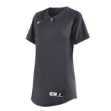 Mizuno Women's NXT 1-Button Short Sleeve Softball Jersey-1