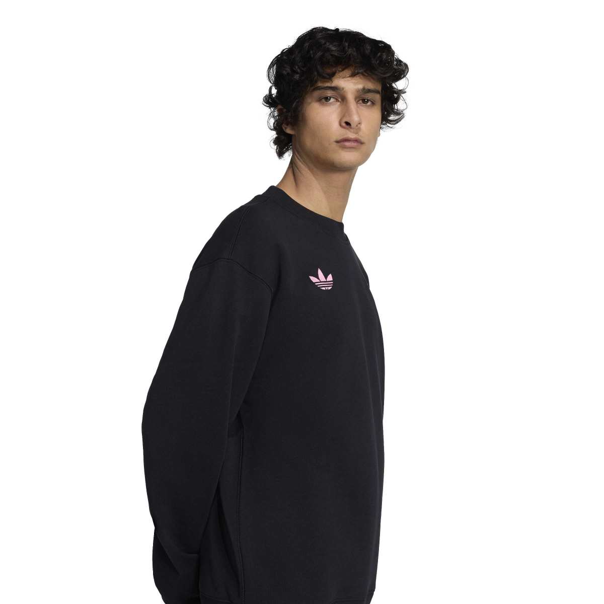 adidas Men's Juventus LFSTLR Crew Mens Apparel Sweatshirts & Fleece