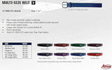 Schutt Synthetic Leather Baseball/Softball Belt Baseball Socks & Belts All