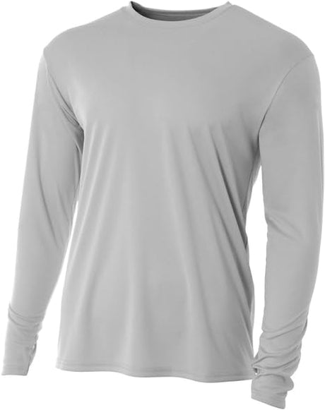 A4 Youth Cooling Performance Long Sleeve T-Shirt A4