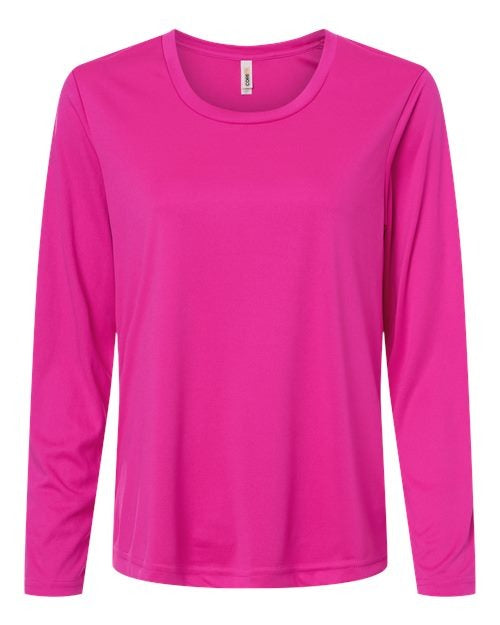 CORE365 Women's Capital Performance Long Sleeve T-Shirt-1