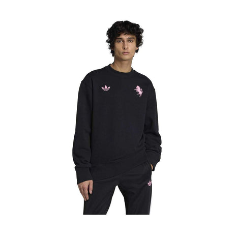adidas Men's Juventus LFSTLR Crew Mens Apparel Sweatshirts & Fleece