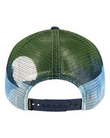 LOCALE Plain Front Five-Panel Trucker Cap-2