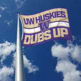 Rico Industries NCAA Washington Huskies Bold 3' x 5' Banner Flag-2