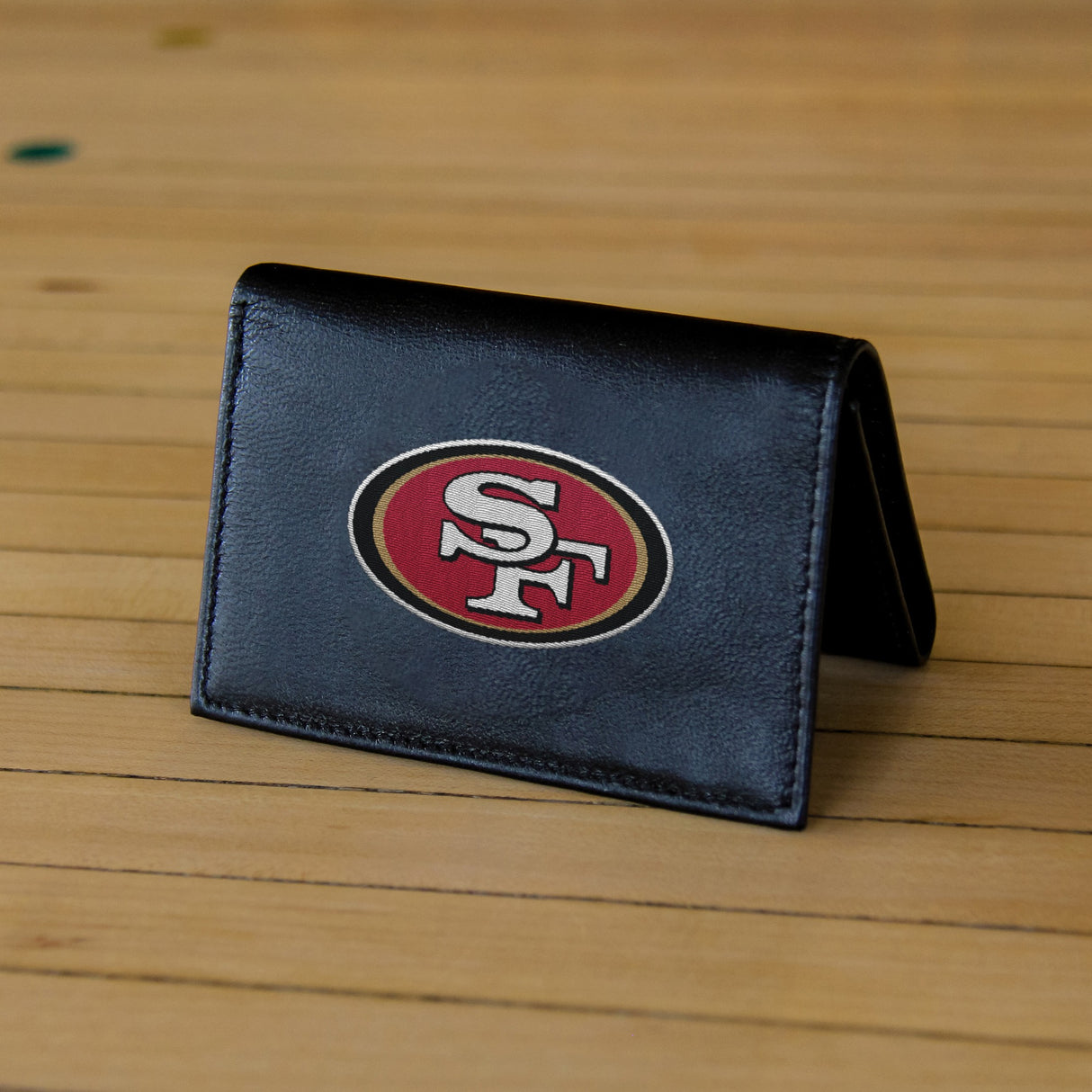 Rico Industries NFL  San Francisco 49ers Embroidered Tri-fold Wallet-1