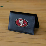 Rico Industries NFL  San Francisco 49ers Embroidered Tri-fold Wallet-1