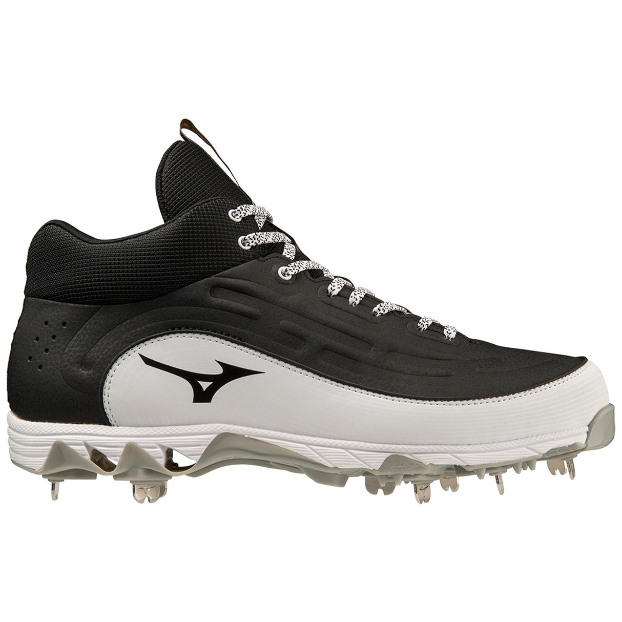 Mizuno Men's 9-Spike Ambition 3 Mid Metal Baseball Cleats-6