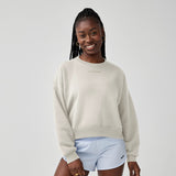 Brooks Women's Movement Cropped Sweatshirt-1