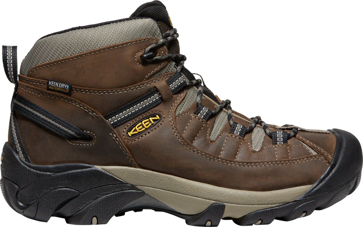 KEEN Men's Targhee II Mid Waterproof Hiking Boots-3