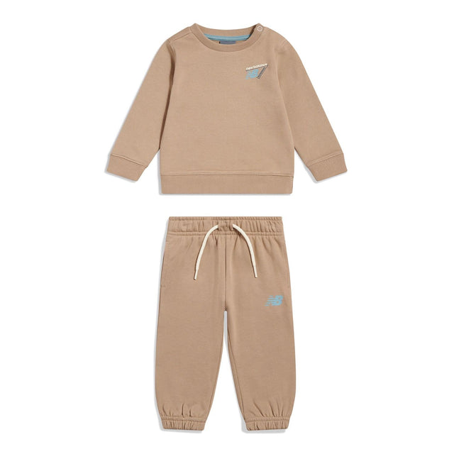 New Balance Infant & Toddler Running Crew & Joggers Set-1