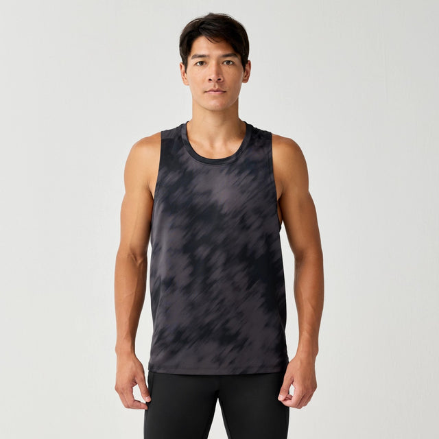 Brooks Men's Dash Singlet Printed-1