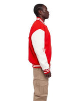 Shaka Wear Men's Letterman Jacket-2
