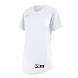 Mizuno Women's NXT 1-Button Short Sleeve Softball Jersey-1
