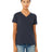 BELLA + CANVAS Women's Relaxed Heather CVC V-Neck Tee BC6405CVC Womens Apparel Shirts & Tops