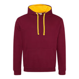 A4 Men's Varsity Contrast Hoodie