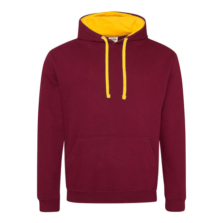 A4 Men's Varsity Contrast Hoodie