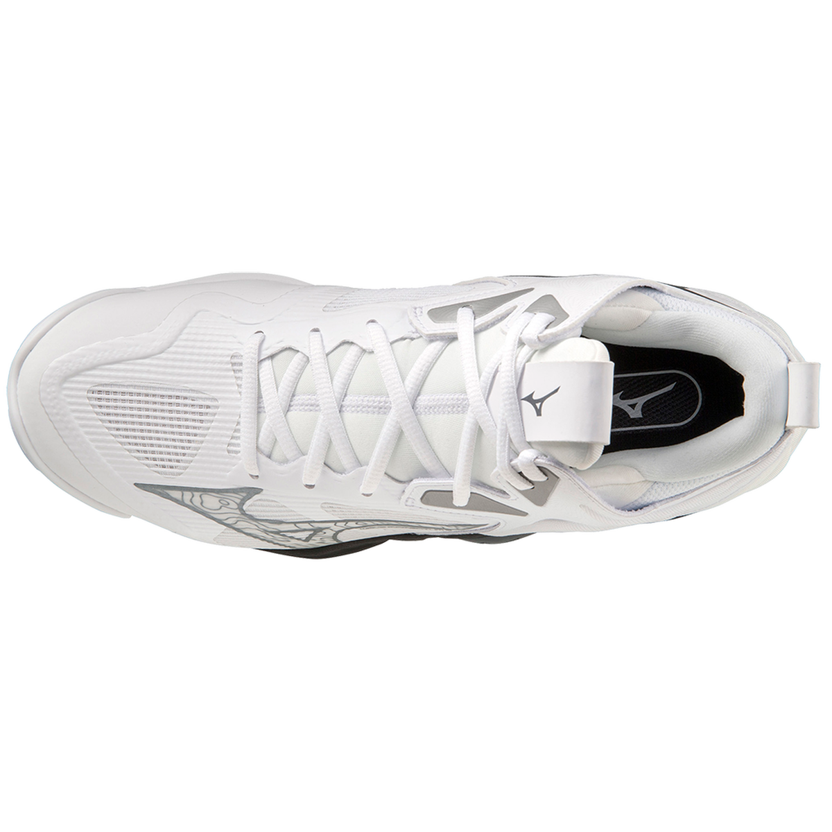 Mizuno Adult Wave Momentum 3 Mid Volleyball Shoes-4