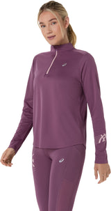 Asics Women's Icon 1/2 Zip Long Sleeve Top-3