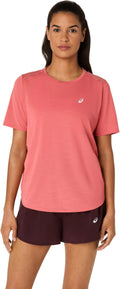 Asics Women's Road Short Sleeve Top-1