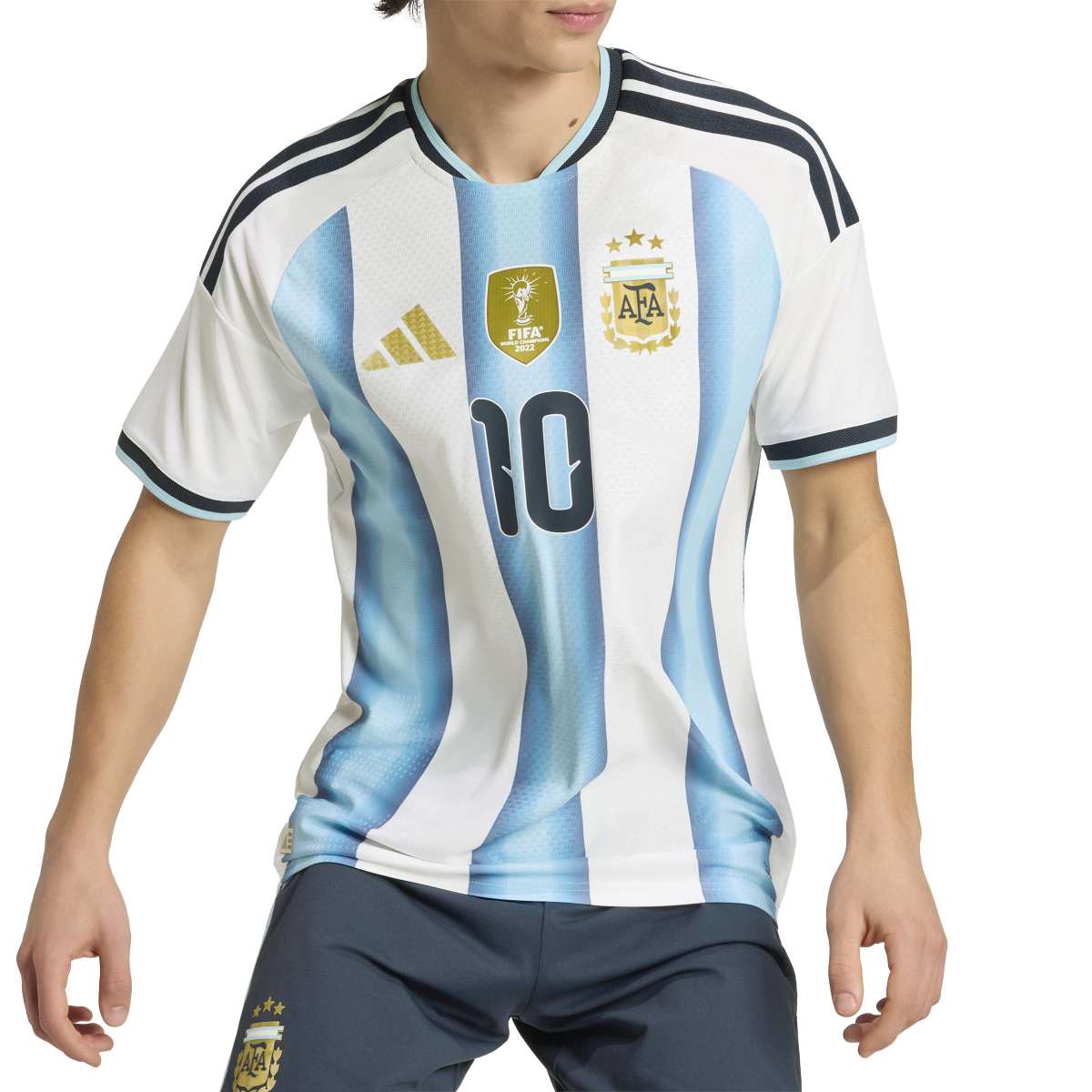adidas Men's Argentina 26 Home Messi Authentic Jersey Soccer Uniforms & Apparel All