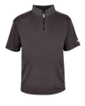 Badger Men's B-Core Short-Sleeve 1/4 Zip Pullover