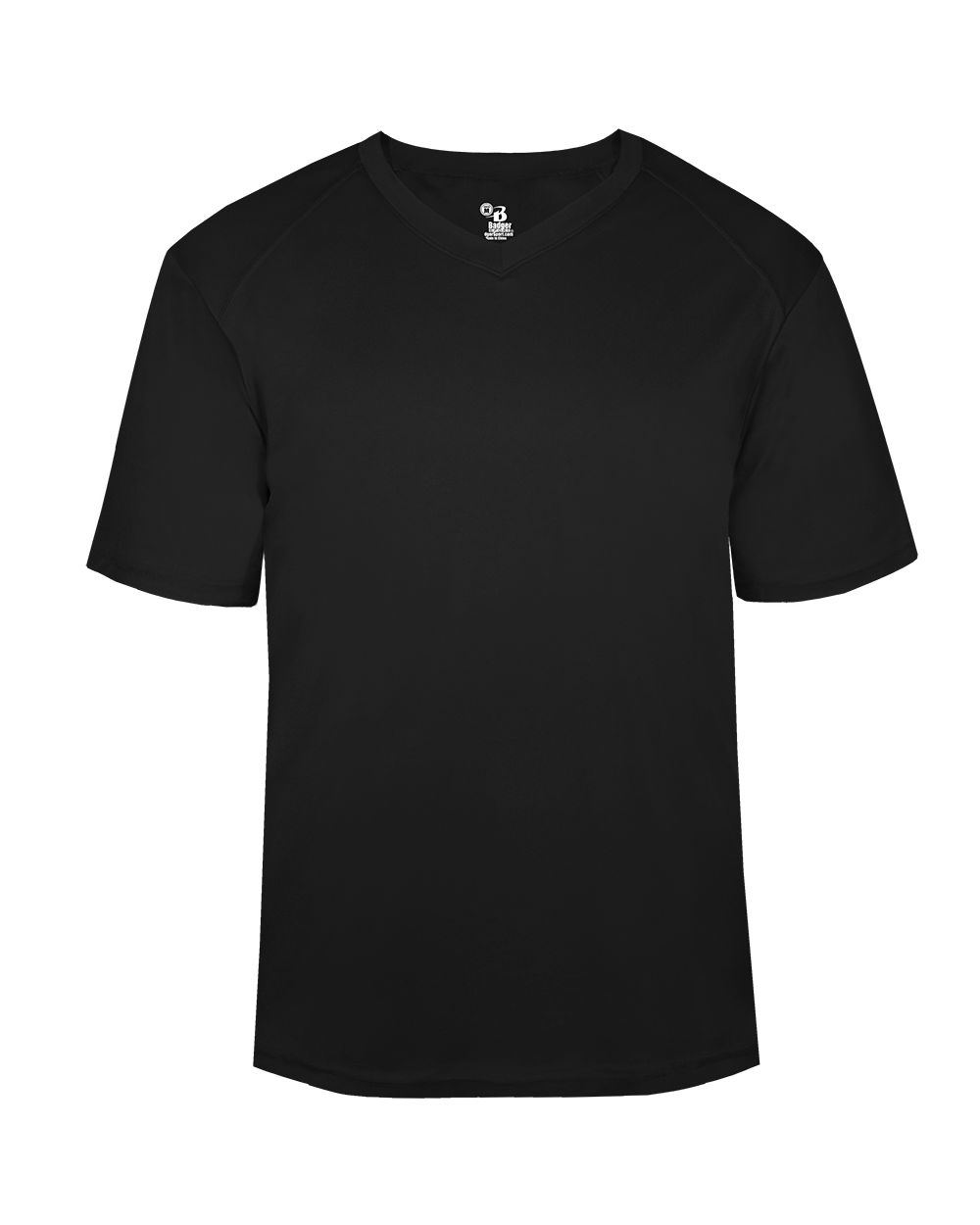 Badger Youth B-Core V-Neck Tee Badger
