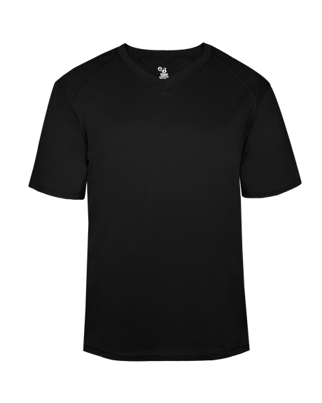 Badger Youth B-Core V-Neck Tee Badger
