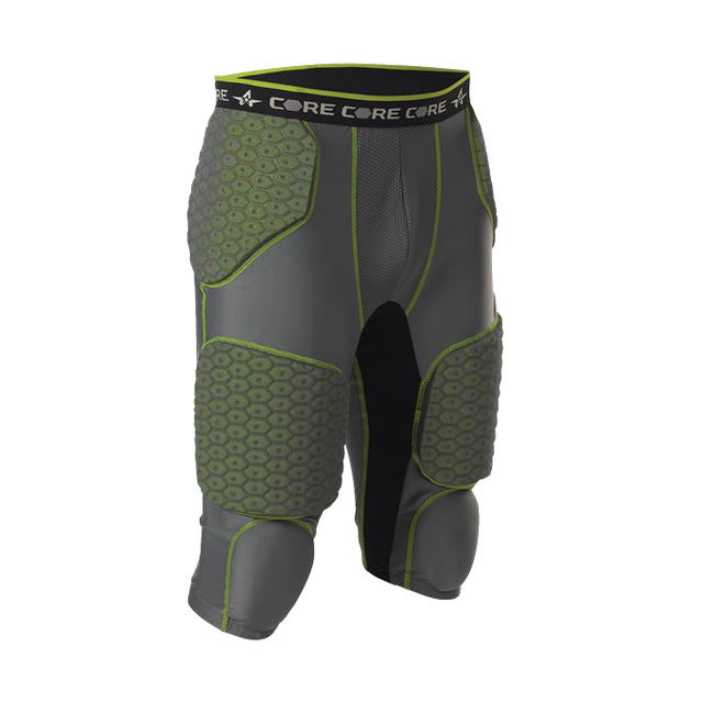 Alleson Athletic Men's Integrated 7 Padded Football Girdle