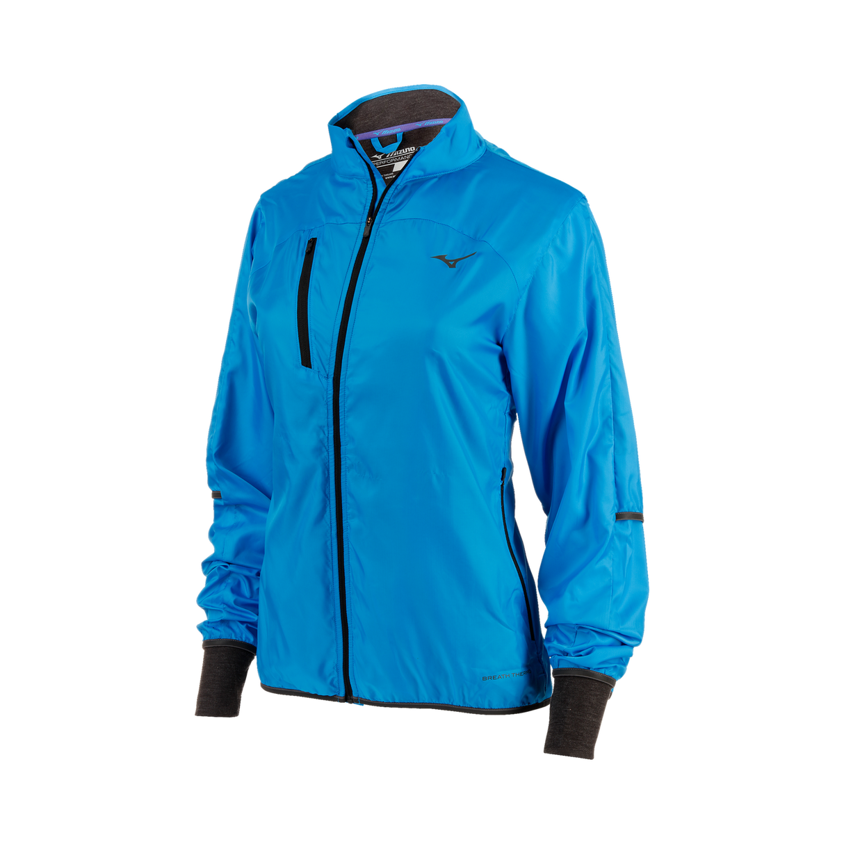 Mizuno Women's Breath Thermo Full Zip Jacket-1