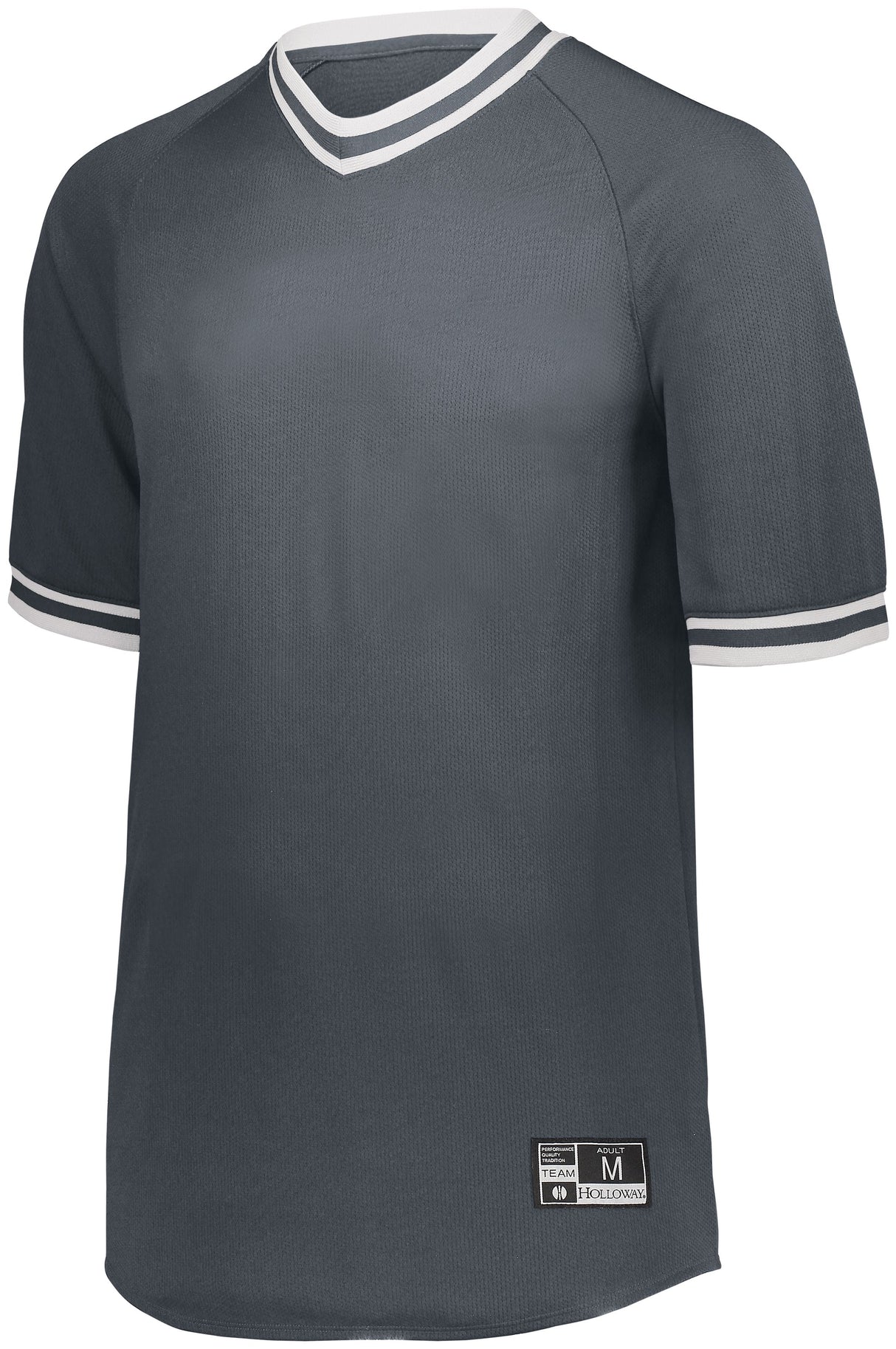Holloway Men's Retro V-Neck Baseball Jersey