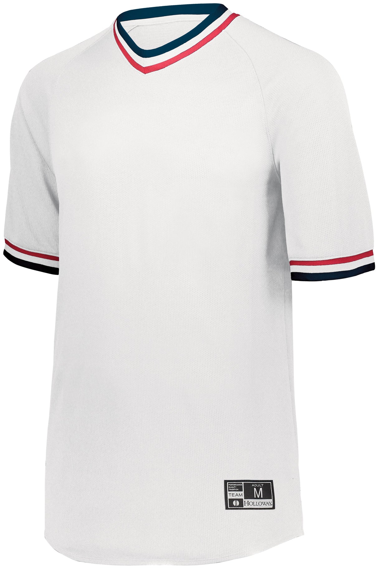 Holloway Men's Retro V-Neck Baseball Jersey